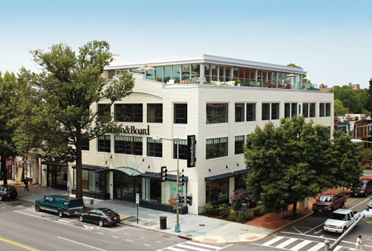 Room & Board’s Washington, D.C. showroom today