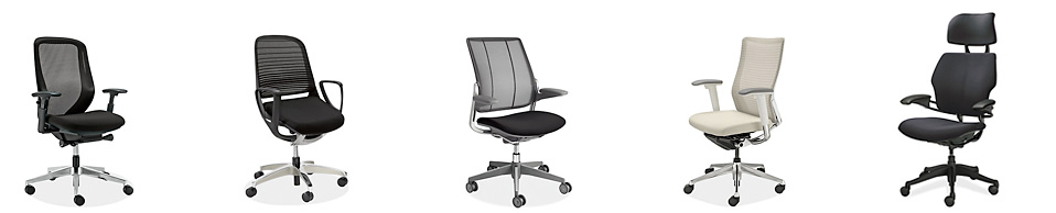 Innovative, ergonomic Humanscale® and Okamura office chairs ship for free.