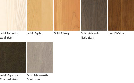 7 material options