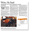 Write, He Said