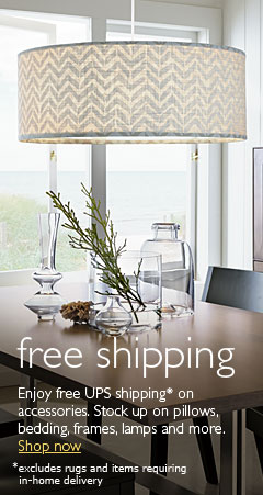 Free shipping on most accessories