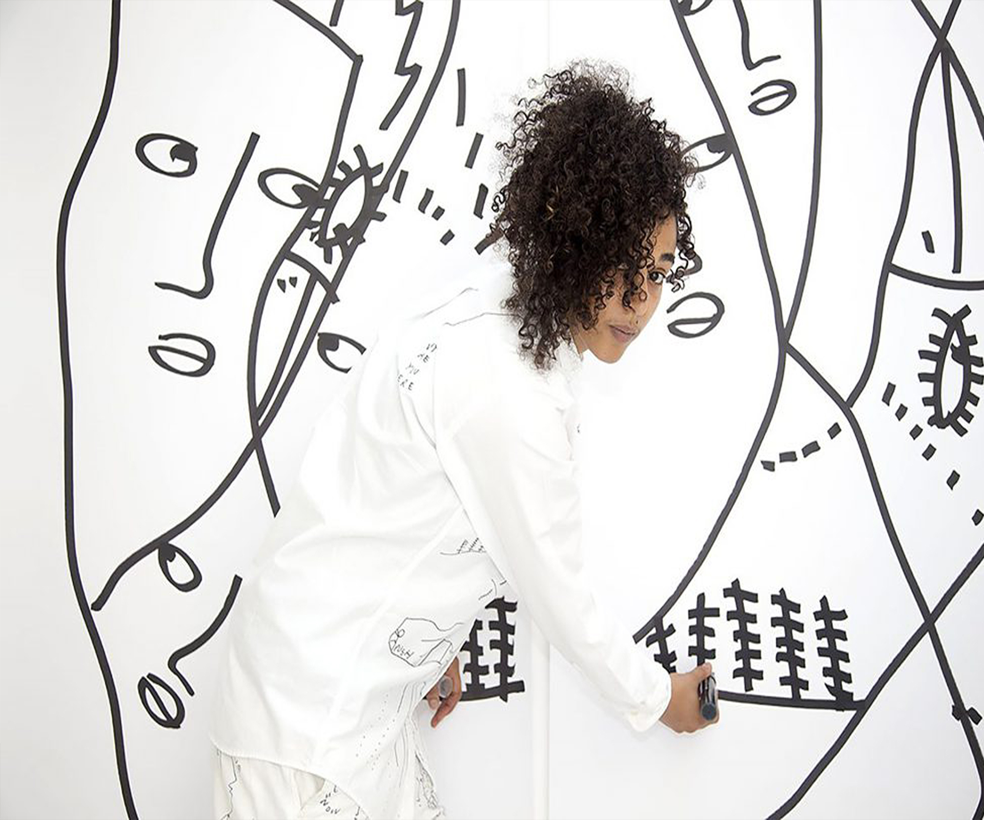 Artist Shantell Martin