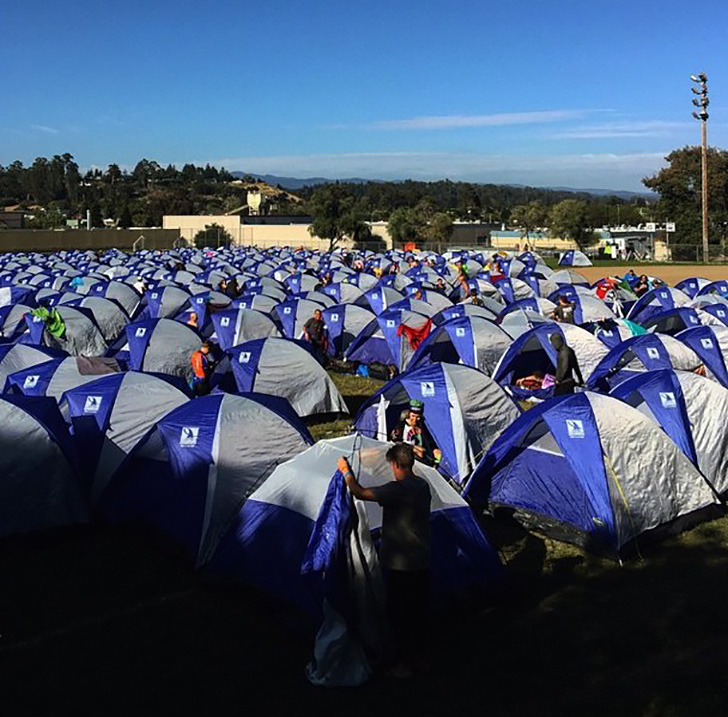 ALC tent campsite