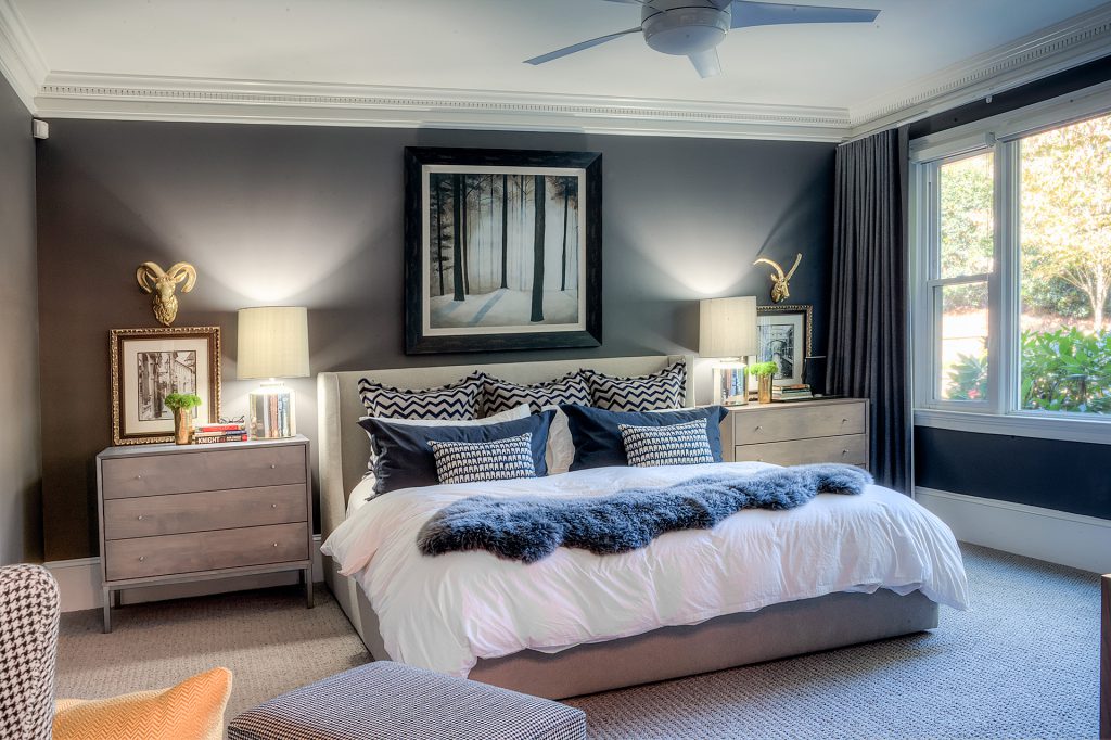 A Louis accent chair and Delano dressers