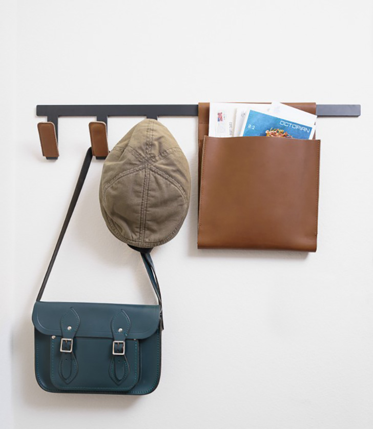 Squire wall hook & organizer