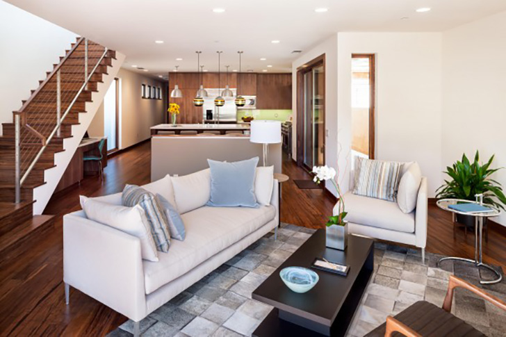 Vela sofa and Graham coffee table