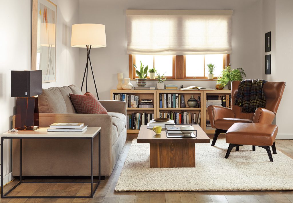 Max sofa with Tyne end table