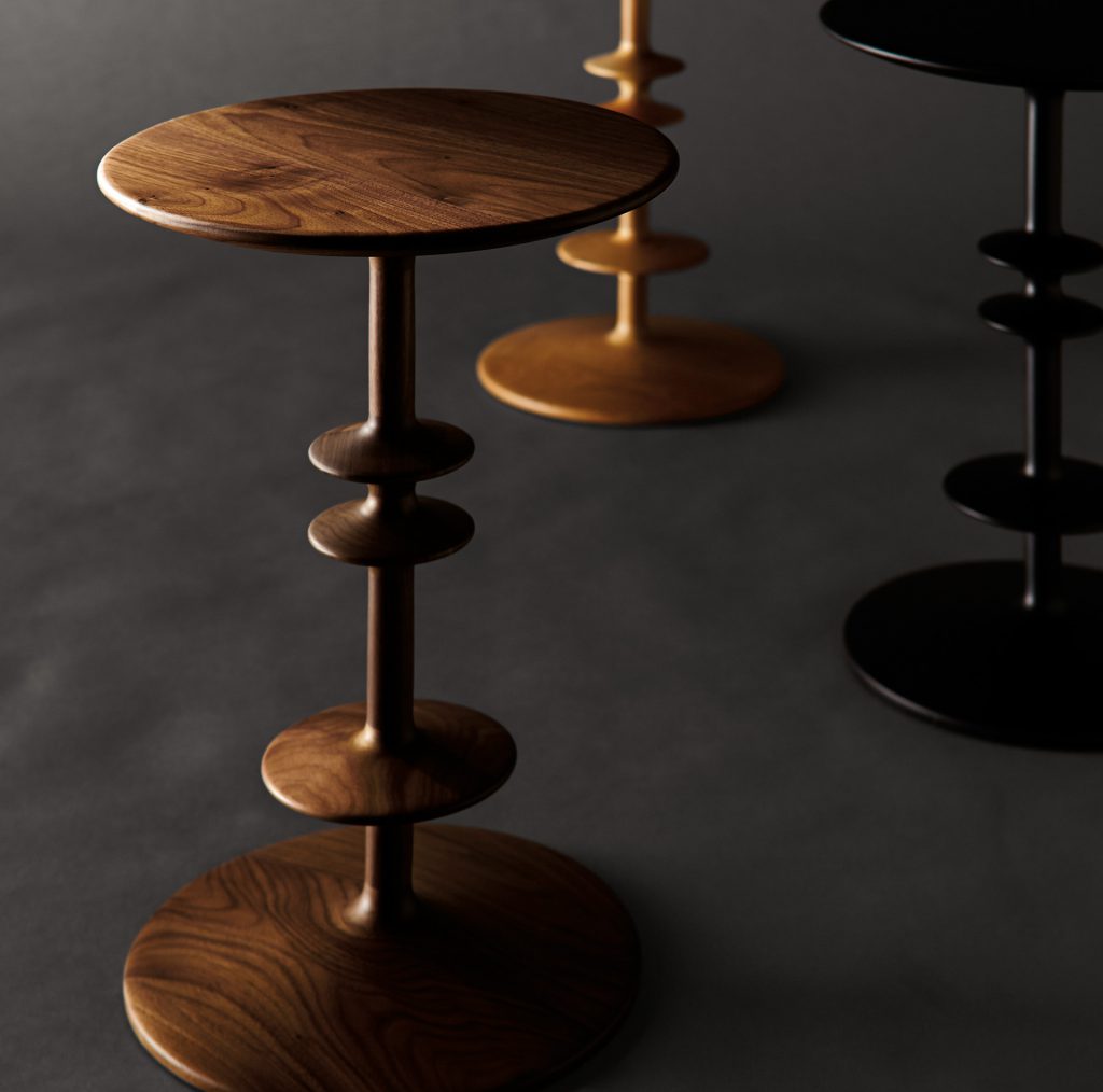 Parks end tables in walnut