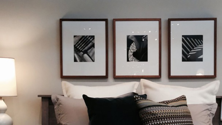 Wall trio with Profile frames