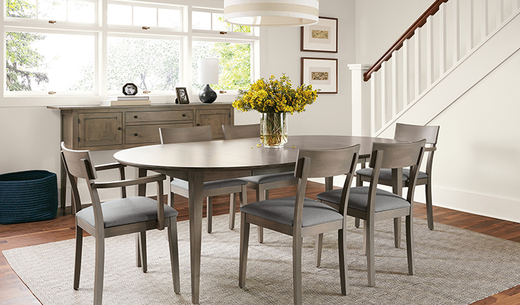 Adams extension dining table