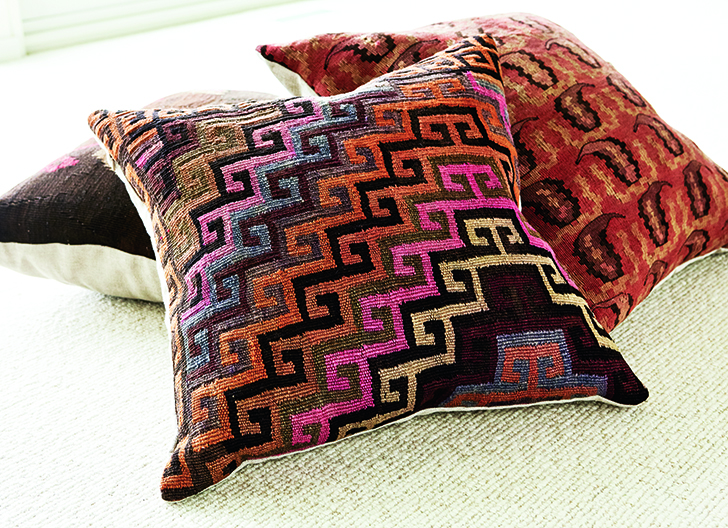 One-of-a-kind finds: Ridvan throw pillows