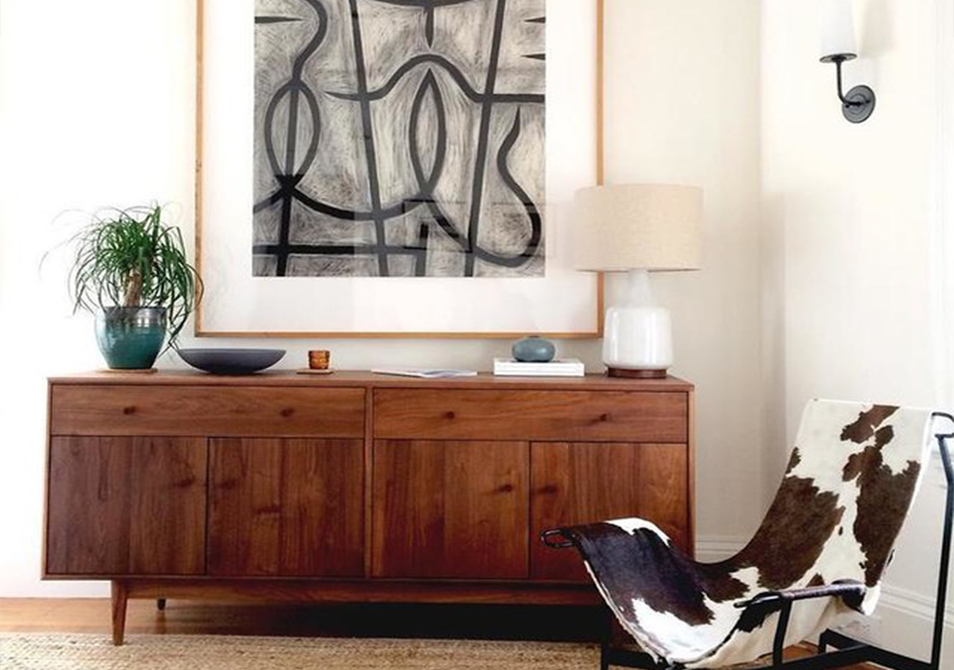 Customer Photo of Grove Cabinet in entryway