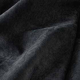 Italian-tanned Sorrento black upholstery leather