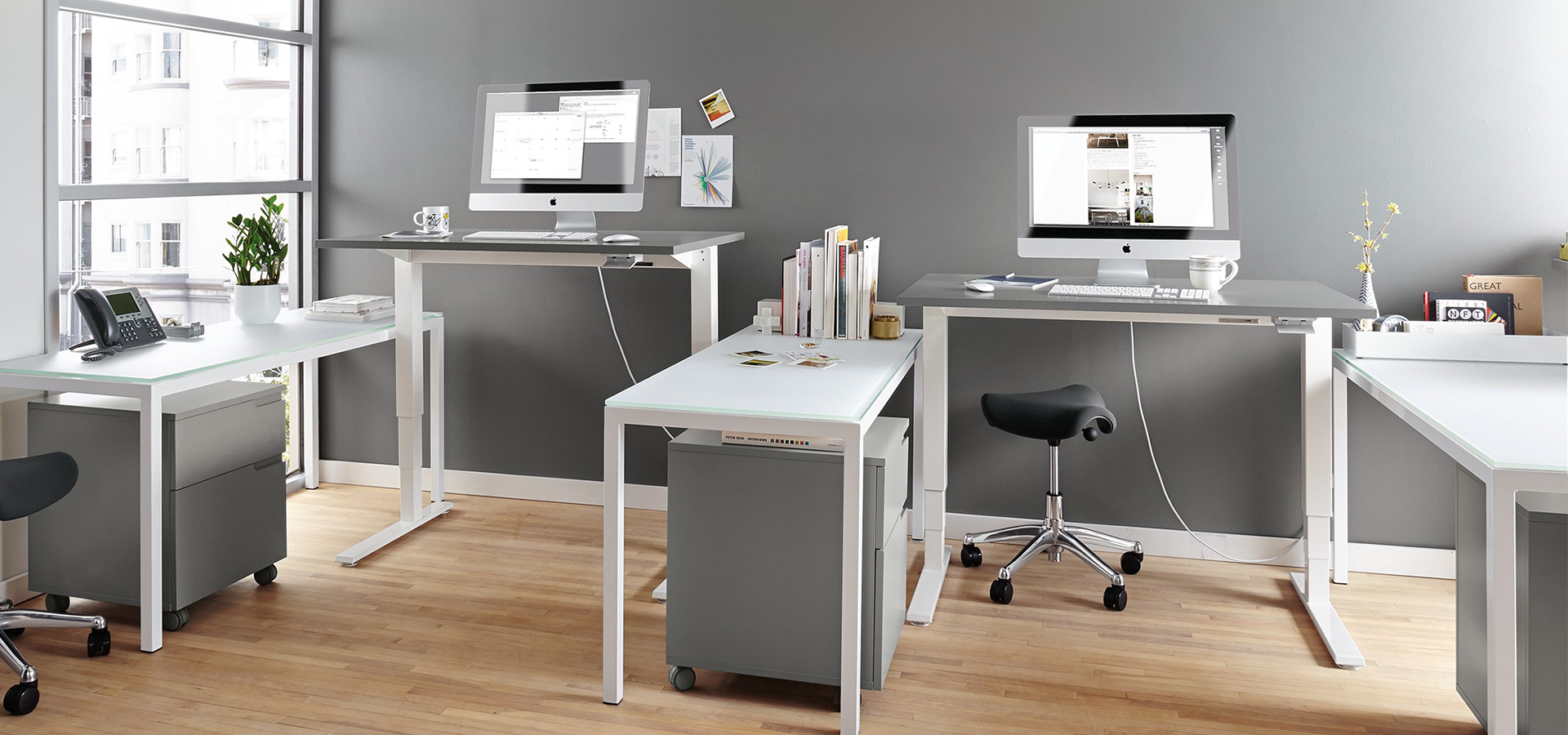 Create a modern office with Humanscale