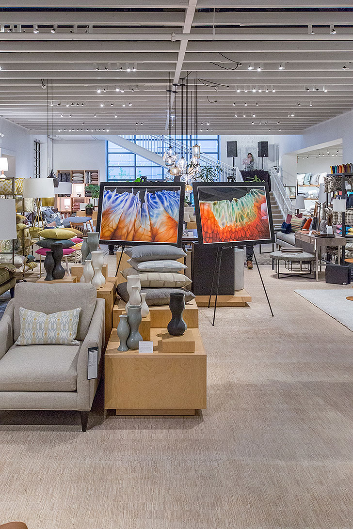 Dennis Wojtkiewicz event at the Room & Board store.