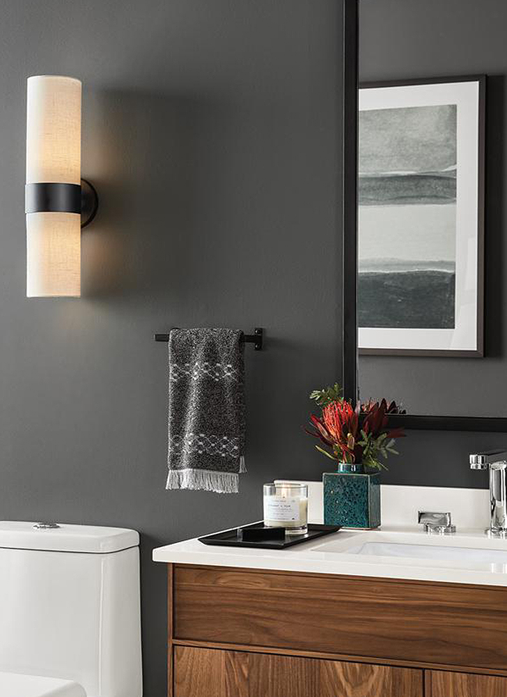 Hudson vanity with Soho mirror