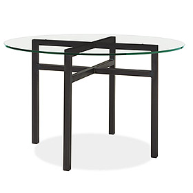 Benson table in compact dining room