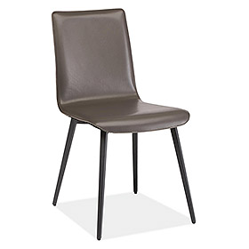 Hirsch dining chair in compact dining space