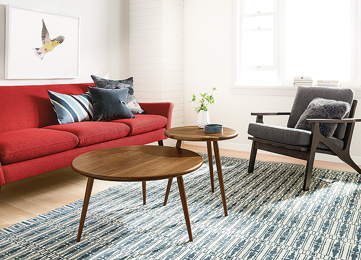 Wilder walnut end tables