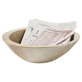 Kisii handmade bowl in soapstone