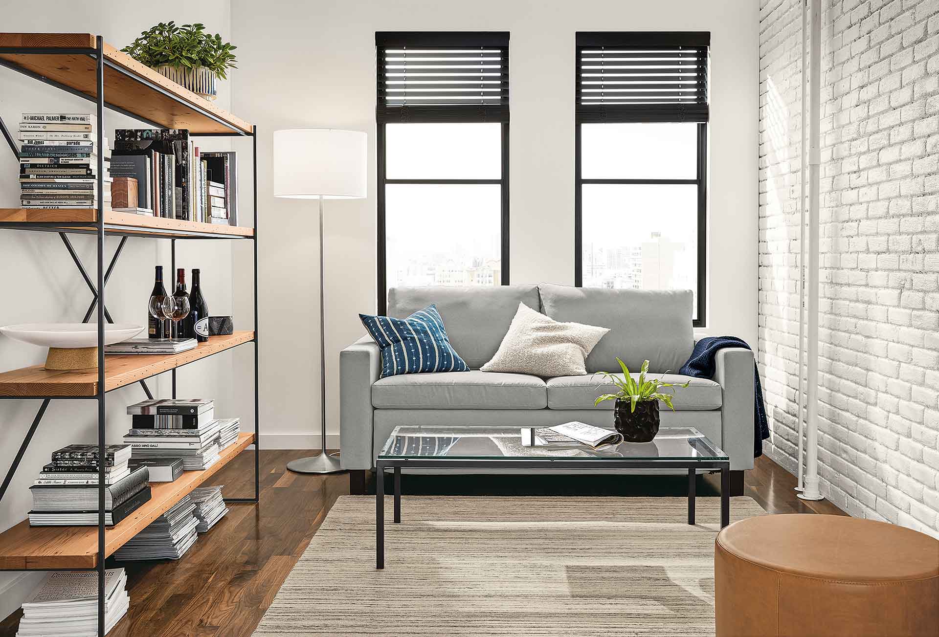 sleeper sofa that fits in a small space living room