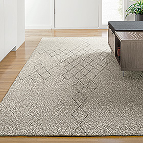 Piran rug from recycled nylon