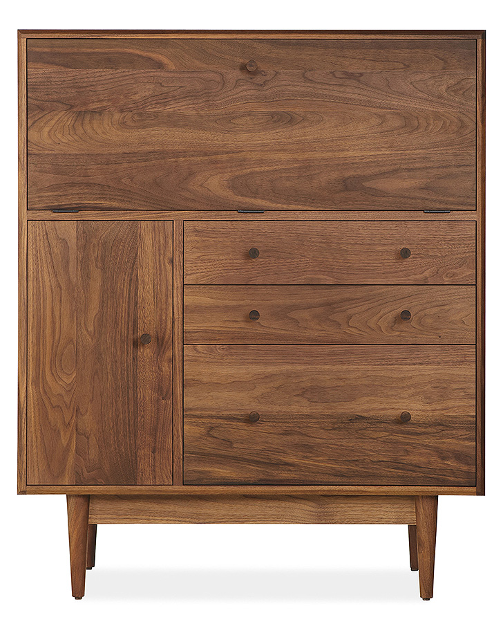 Wood officer armoire