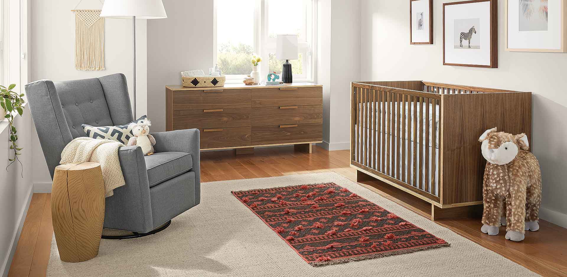 Ashby modern gender neutral nursery