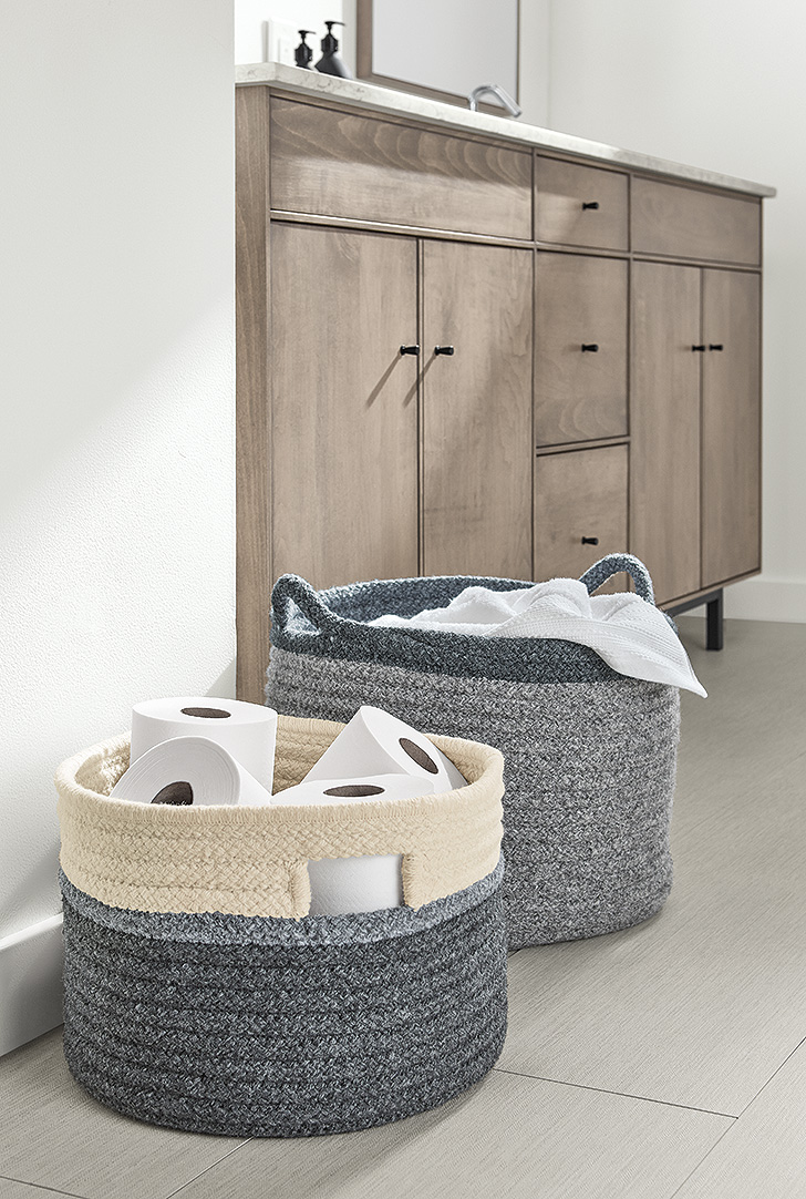 Modern storage solutions with Kori baskets