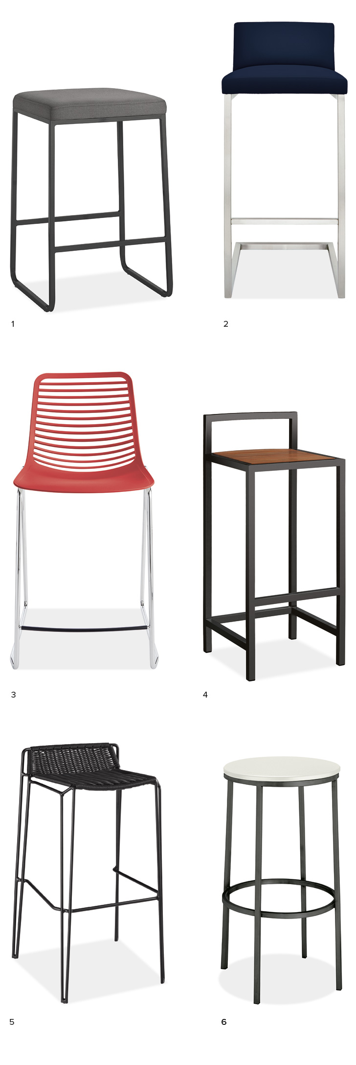 modern stools 