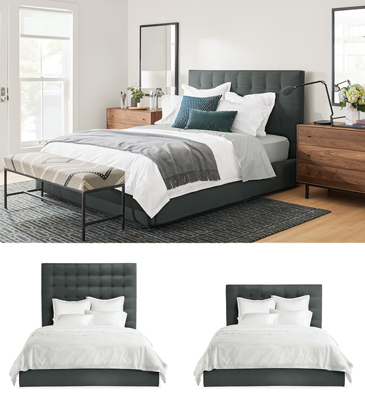 Right Headboard Height, Should A Headboard Be Wider Than The Bed