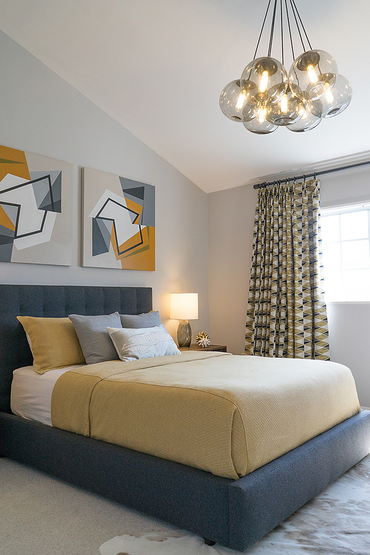 Brendan Robinson's modern bedroom