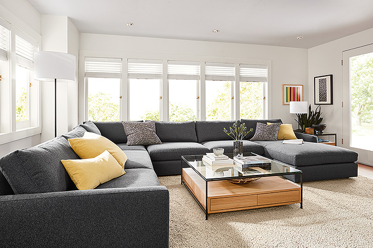 kid friendly sectional sofa