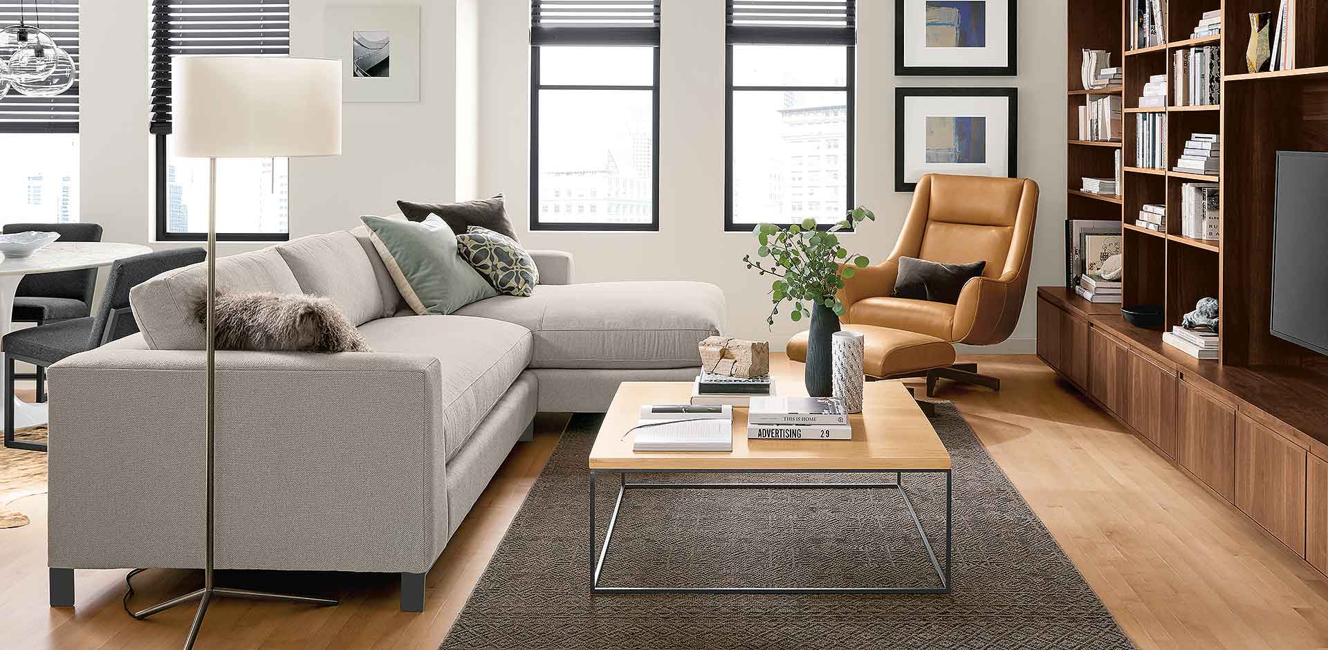 Decorating Ideas for a Small Living Room - Room & Board