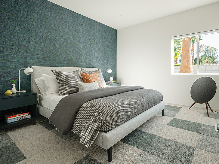 Guest bedroom in guest house