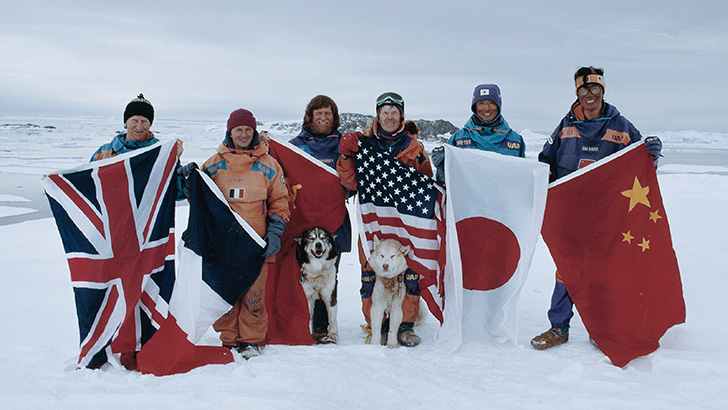 1989 polar explorers including Will Steger