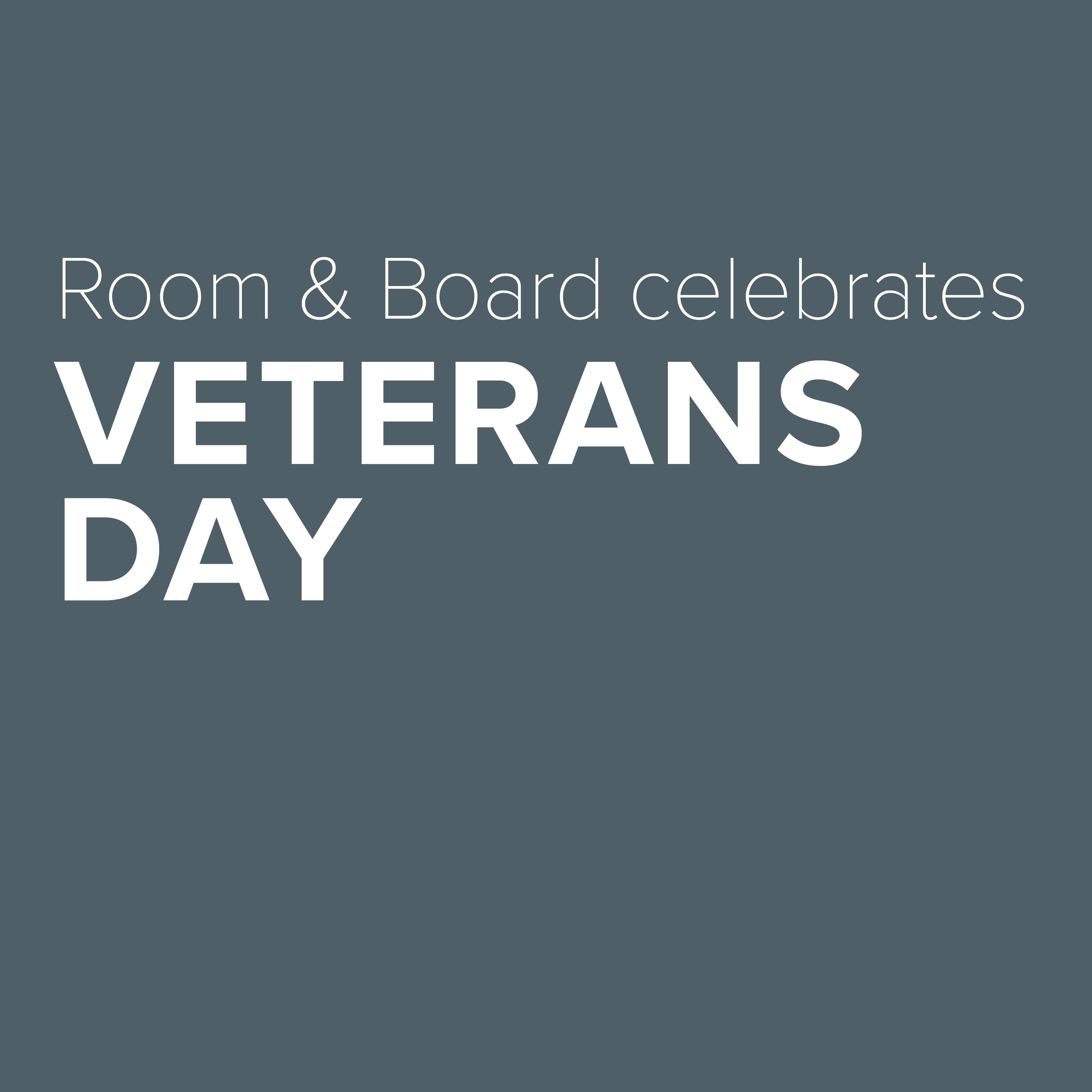 veteran's day text banner