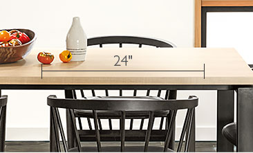 Measuring Your Dining Space - Dining Table Guide - Buying Guides ... Measuring Your Dining Space - Dining Table Guide - Buying Guides ...