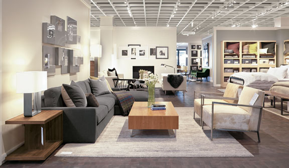 Seattle Modern Furniture Store Room Board